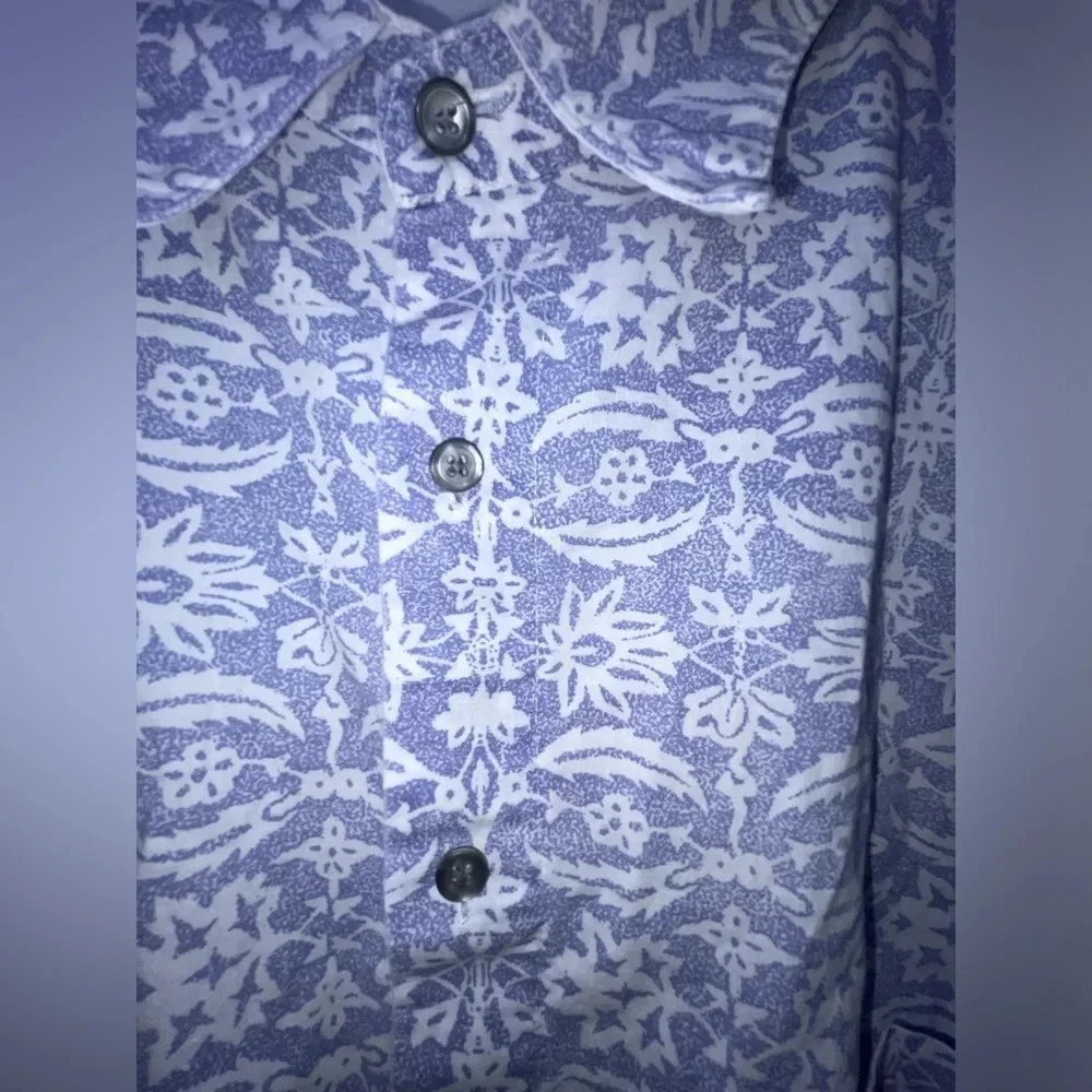 Levi's San Francisco Vintage Floral Button Down Cotton Shirt Mens Size XL Retro